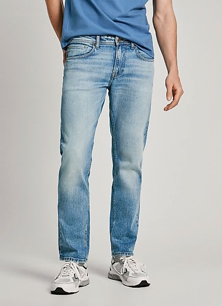 Pepe Jeans Straight-Jeans "STRAIGHT JEANS", mit geradem Bein günstig online kaufen