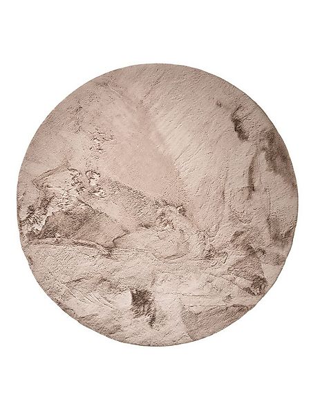 benuta Fellteppich Dave, rund, Höhe: 31 mm, Teppich Wohnzimmer, Schlafzimme günstig online kaufen