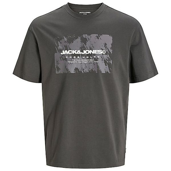 Jack & Jones Rundhalsshirt Große Größen Herren T-Shirt Logo-Frontprint JCOA günstig online kaufen