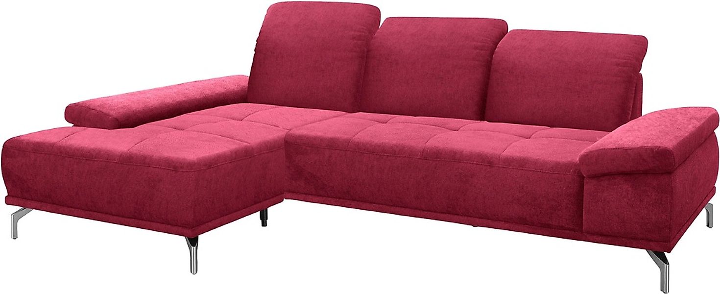 PLACES OF STYLE Ecksofa "Caluna" Inkl.Sitztiefenverstellung, wahlweise mit günstig online kaufen