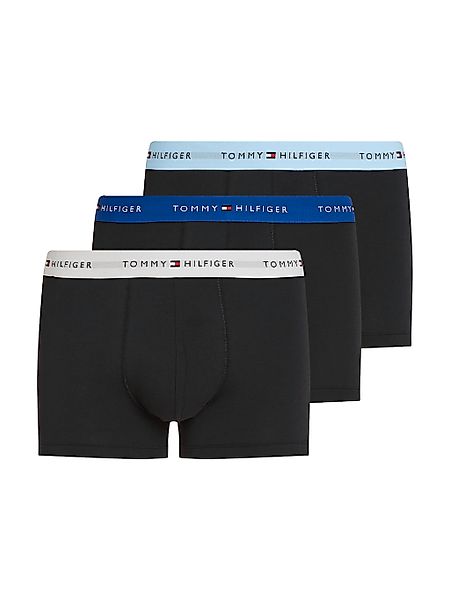 Tommy Hilfiger Underwear Boxer "TRUNK 3 PACK", (3 St.), mit kontrastfarbene günstig online kaufen