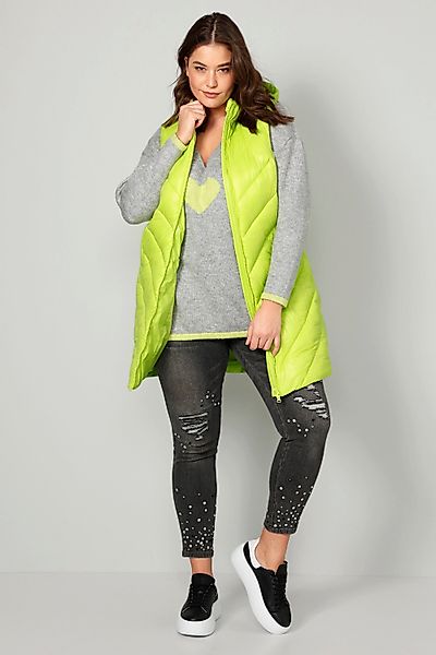Angel of Style Steppweste Long-Steppweste Straight günstig online kaufen
