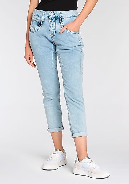 Herrlicher 5-Pocket-Jeans "Shyra Cropped Light Denim" günstig online kaufen