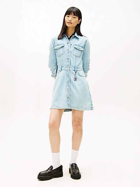Tommy Jeans Jeanskleid MINI TRUCKER DENIM DRESS günstig online kaufen