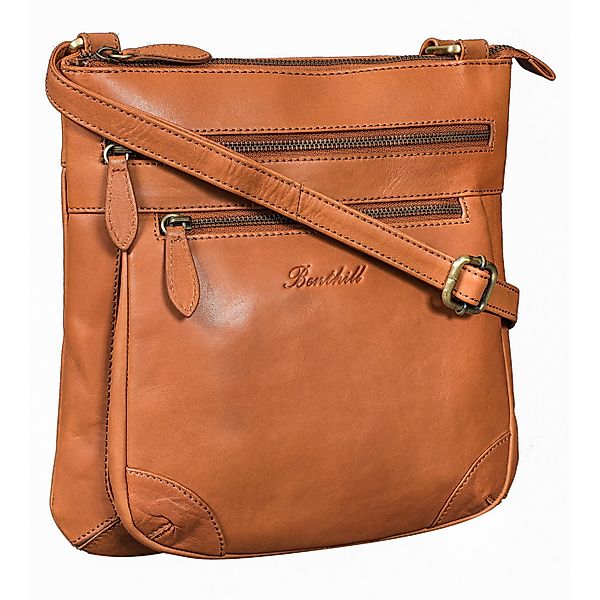 Benthill Umhängetasche Damen Echt Leder Handtasche Schultertasche Ledertasc günstig online kaufen