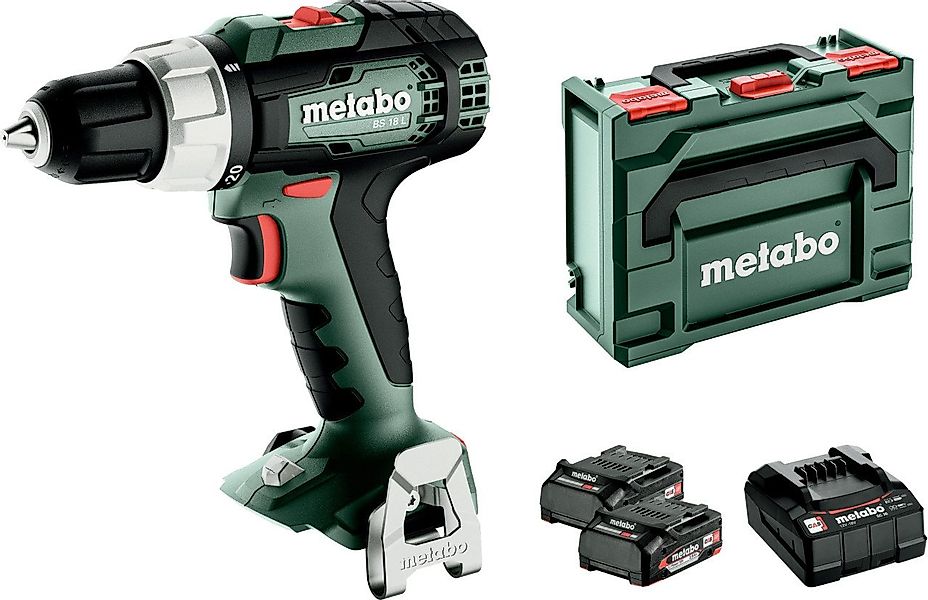 metabo Akku-Bohrschrauber Metabo Akku-Bohrschrauber BS 18 L Set inkl. 2 günstig online kaufen