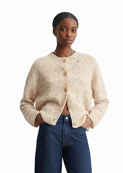 Marc O'Polo DENIM Cardigan in Boucle-Form günstig online kaufen