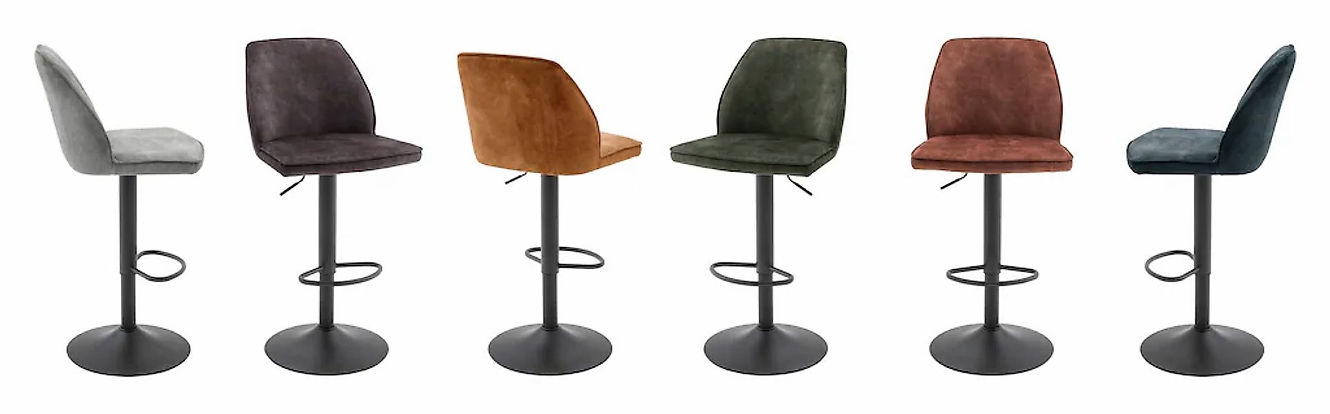 MCA furniture Bistrostuhl »OTTAWA«, Velours günstig online kaufen
