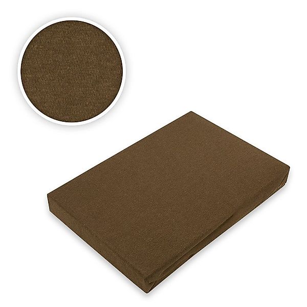EXKLUSIV HEIMTEXTIL Spannbettlaken Topper Jersey Spannbettlaken, günstig online kaufen