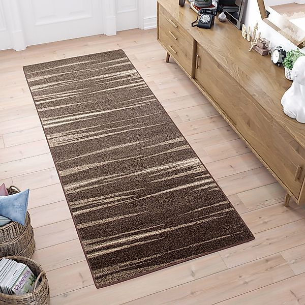 Tapiso Läufer SARI, rechteckig, Höhe: 12 mm, Flur Kurzflor Modern Meliert D günstig online kaufen