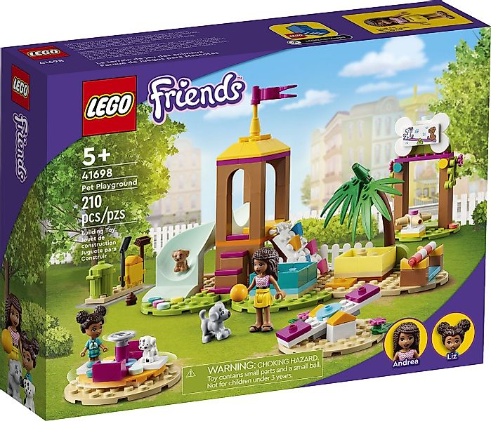 LEGO® LEGO® Friends 41698 Tierspielplatz Konstruktionsspielsteine, (210 St) günstig online kaufen
