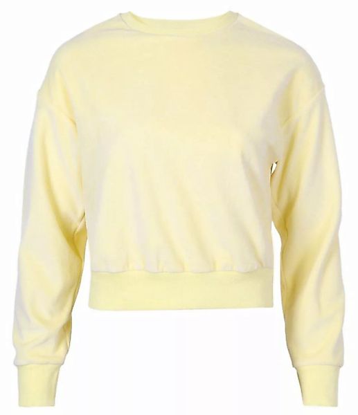 Sarcia.eu Sweatshirt Gelber Pullover aus Velours XL günstig online kaufen
