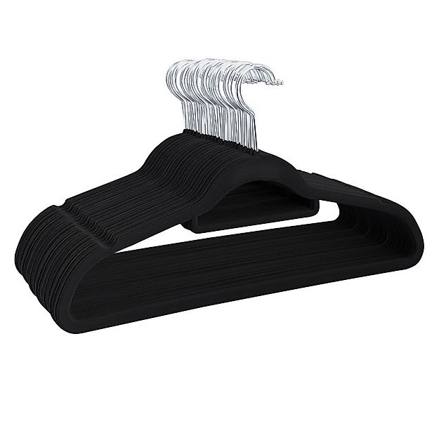Yaheetech Kleiderbügel 100 Stück, Anzugbügel Jackenbügel mit Krawattenhalte günstig online kaufen