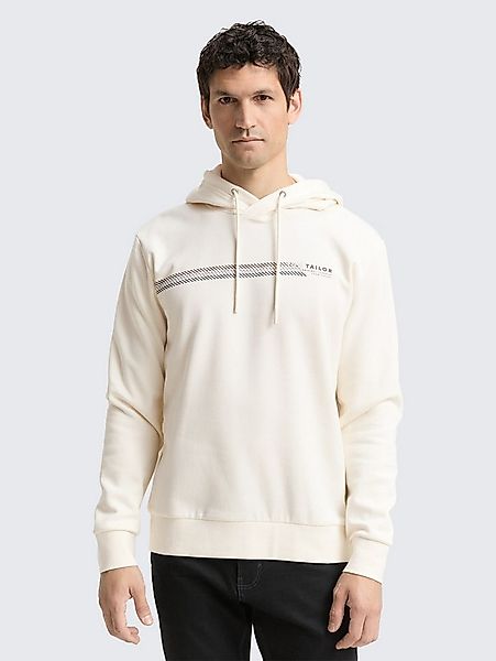 TOM TAILOR Sweatshirt Strick & Sweatshirts Hoodie Sweatshirt mit Logo-Print günstig online kaufen