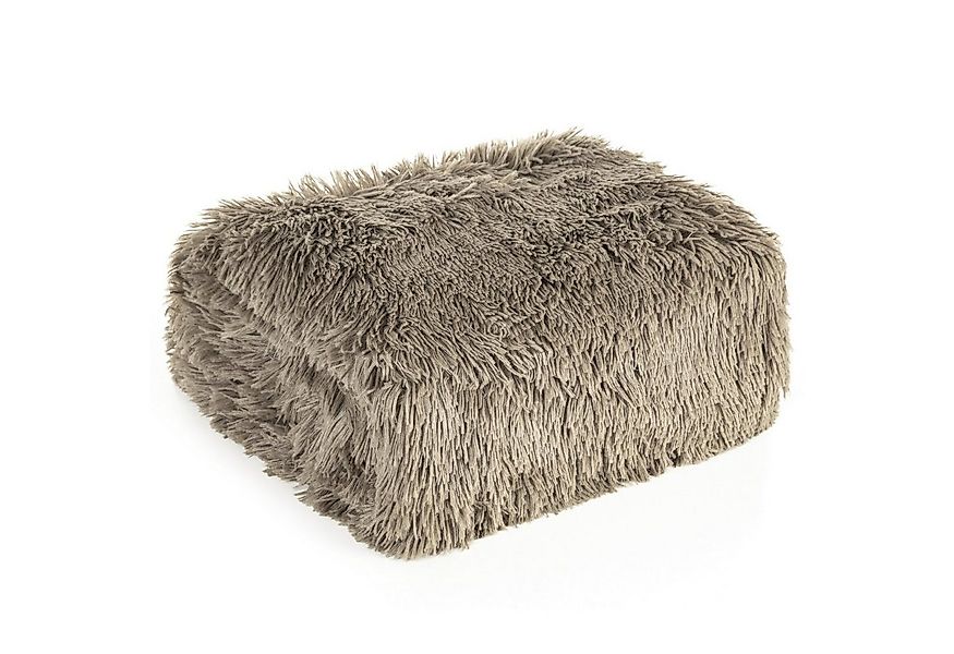 Wohndecke TIFANY/1 Flauschige Decke Kunstfell Überwurf Sofadecke Kniedecke, günstig online kaufen