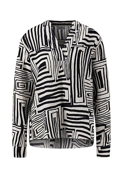 FYNCH-HATTON Druckbluse mit Labyrinth-Muster günstig online kaufen