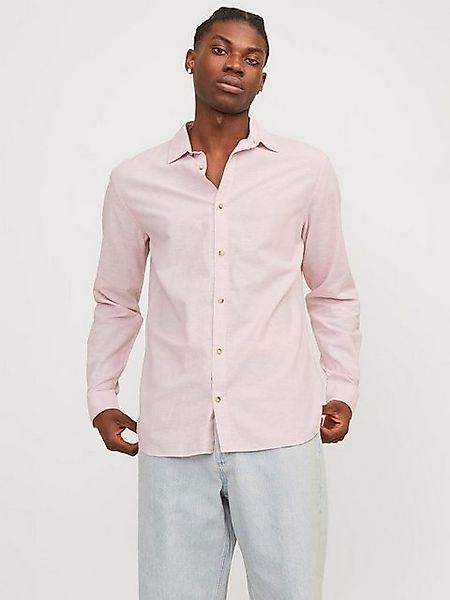 Jack & Jones Langarmhemd JJESUMMER LINEN BLEND SHIRT LS SN günstig online kaufen