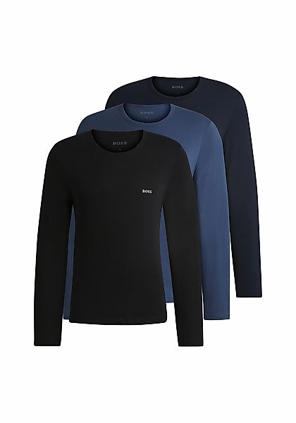 BOSS Longsleeve "Longsleeve LS ShirtRN 3P Classic 3er Pack" günstig online kaufen