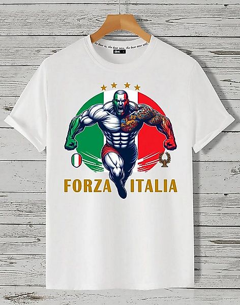 RMK T-Shirt Herren Shirt Fan Trikot Fußball Italien Italy Italia EM 2024 au günstig online kaufen