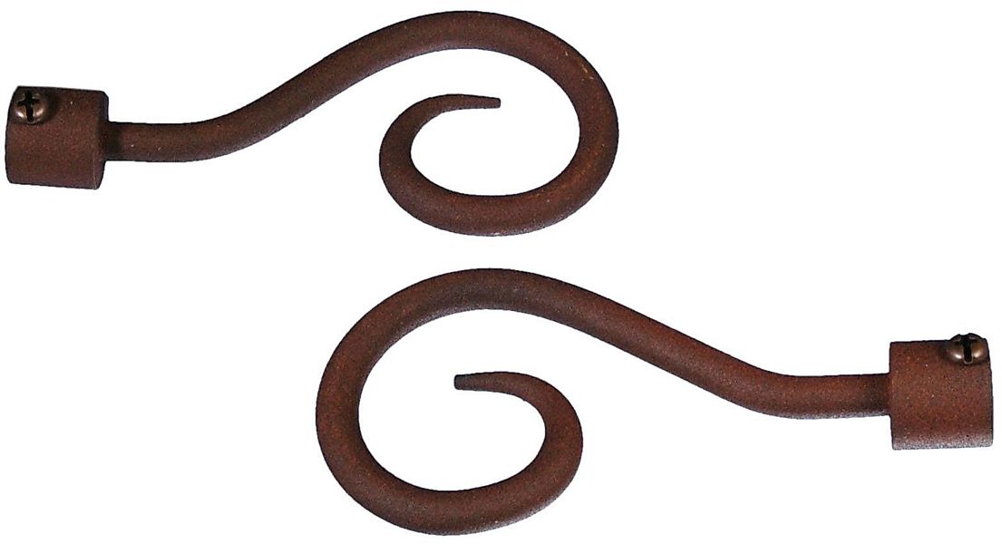 Liedeco Gardinenstangen-Endstück Apoll, Gardinen, (Set, 2-St), günstig online kaufen