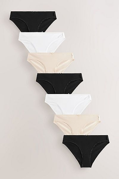 Next Bikinislip Bikini-Slips mit hohem Baumwollanteil, 7er-Pack (7-St) günstig online kaufen