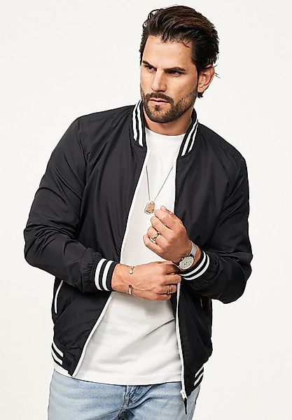 SOULSTAR Blouson mit Baseball-Kragen im College-Stil als leichte Sommerjack günstig online kaufen
