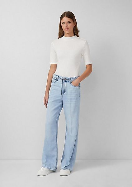 s.Oliver Weite Jeans Jeans-Hose SURI Jeans Suri / Regular Fit / Mid Rise / günstig online kaufen