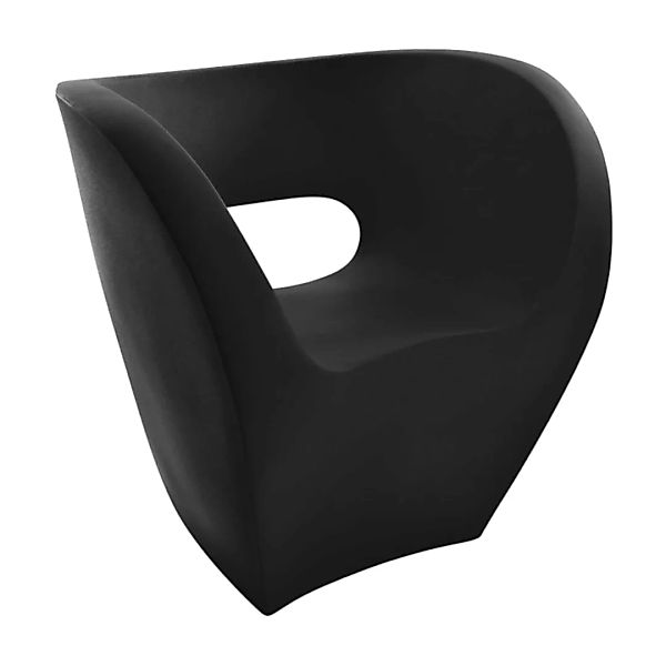 Moroso - Little Albert Outdoor Sessel - schwarz/opak/BxHxT 74x70x62cm/Polye günstig online kaufen
