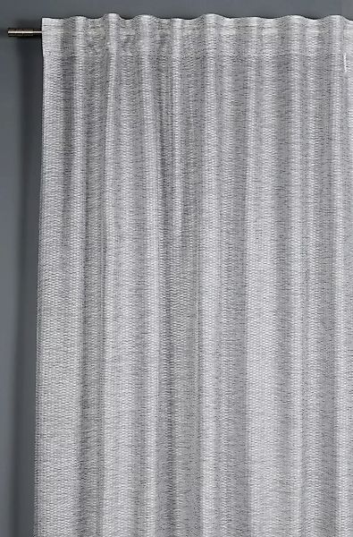 Gardine »Schal Jacquard-Voile Webmuster«, (1 St.), mit Gardinenband und ver günstig online kaufen