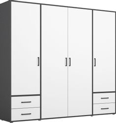 rauch Drehtürenschrank "Kleiderschrank Schrank Garderobe Wäscheschrank VOYA günstig online kaufen