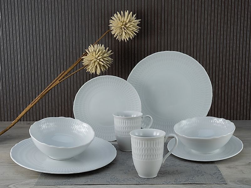 CreaTable Kombiservice »Geschirr-Set Sofia«, (Set, 8 tlg., Kaffeeservice un günstig online kaufen