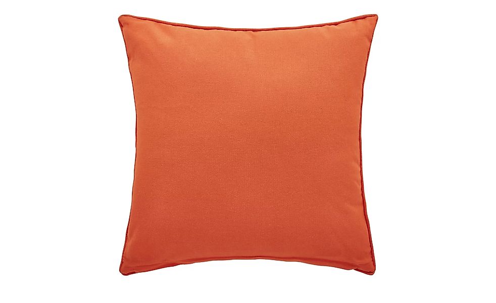 HOME STORY Kissen  Bella - orange - 100% Polyesterfüllung - 40 cm - Sconto günstig online kaufen