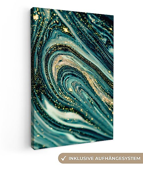 OneMillionCanvasses® Leinwandbild Marmoroptik - Luxus - günstig online kaufen