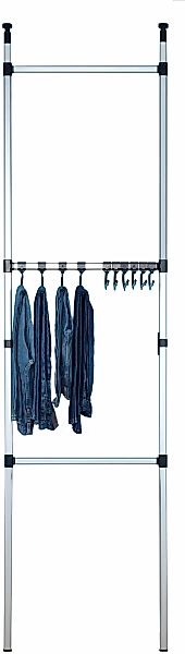 Ruco Teleskopregal, Aluminium/Kunststoff, inkl. 10 Teleskop-Hosenbügel günstig online kaufen