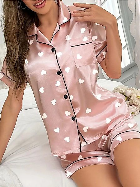 Elegant Love Shorty Sommer Nachtwäsche & günstig online kaufen