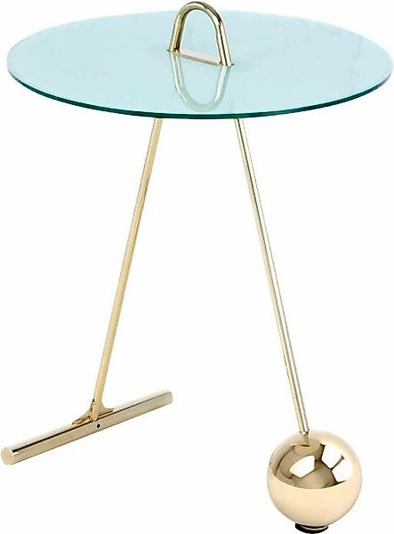 Kayoom Beistelltisch "Pendulum 525, mit runder Tischplatte" 1 Stk. tlg. Mar günstig online kaufen