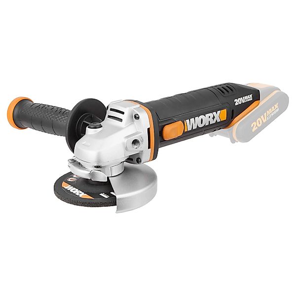 Worx Akku-Winkelschleifer WX800.9 PowerShare 20 V Solo günstig online kaufen