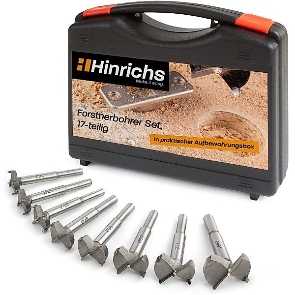 Hinrichs Forstnerbohrer Hinrichs Forstnerbohrer Set mit günstig online kaufen