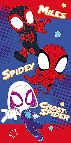 MARVEL Badetuch weiches Duschtuch Spidey und günstig online kaufen
