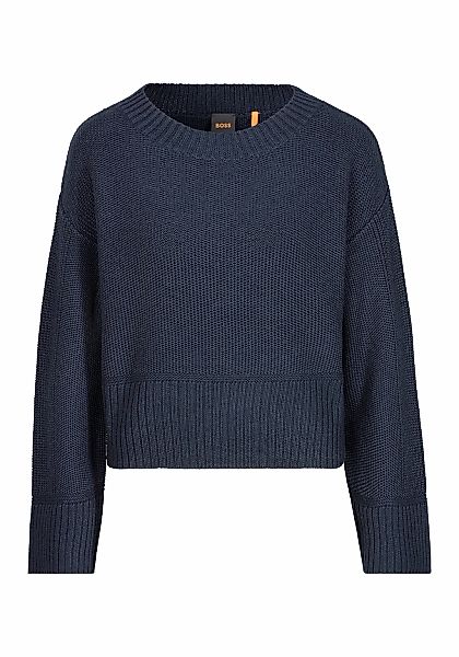 BOSS ORANGE Strickpullover "C Foussin", in modischer Strukturoptik günstig online kaufen