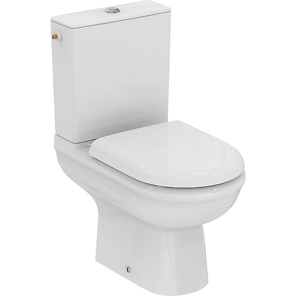 Ideal Standard Stand-WC-Paket Exacto ohne Spülrand Weiß günstig online kaufen