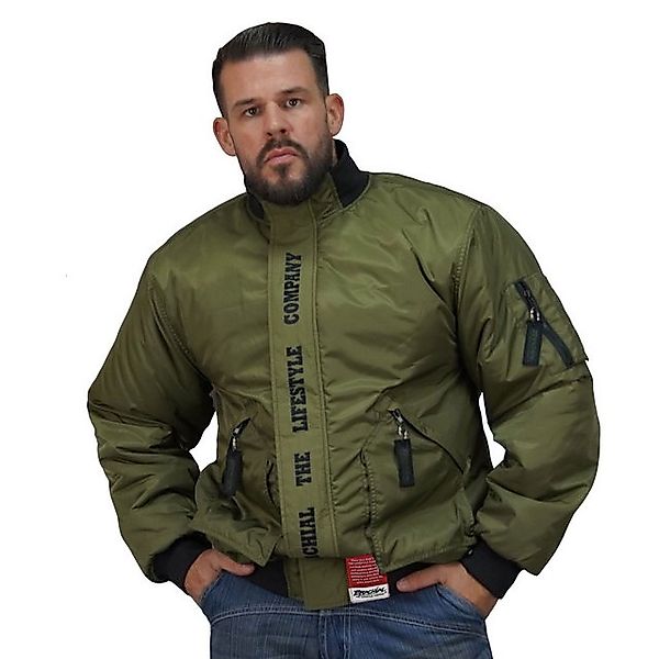 BRACHIAL THE LIFESTYLE COMPANY Bomberjacke Brachial Fliegerjacke "City" grü günstig online kaufen