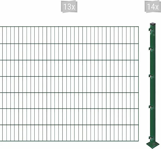 Arvotec Einstabmattenzaun "ESSENTIAL 140 zum Einbetonieren", Zaunhöhe 140 c günstig online kaufen