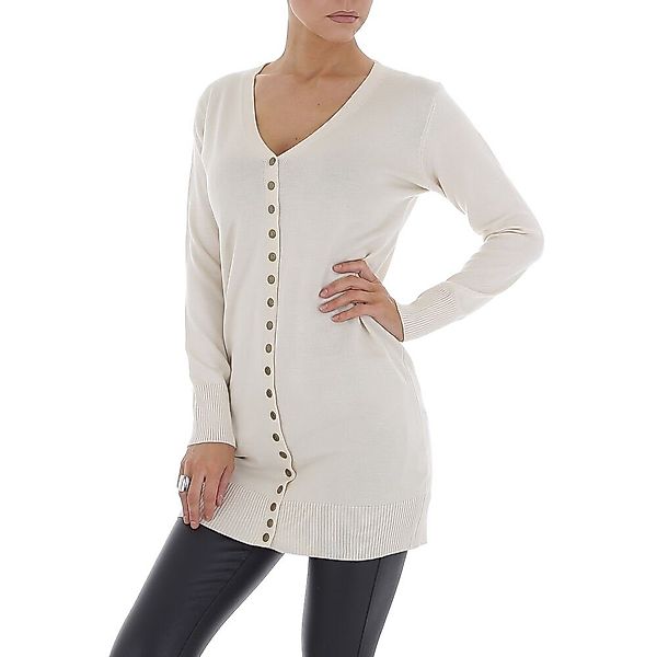 Ital-Design Strickjacke Damen Freizeit (81575148) Stretch günstig online kaufen