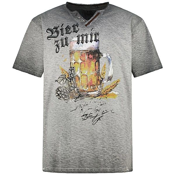 Pfundskerl T-Shirt aus Biobaumwolle Farbe grau Größe: 8XL günstig online kaufen