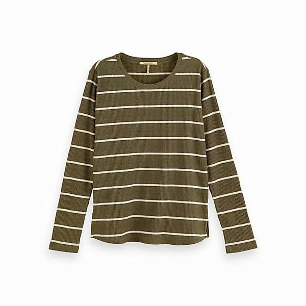 Maison Scotch Langarmshirt Maison Scotch Damen Langarmshirt Lurex Long Slee günstig online kaufen