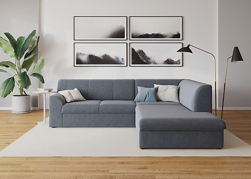 DOMO collection Ecksofa »Topper zeitlos elegant, kompakte Stellmaße, OTTOs günstig online kaufen