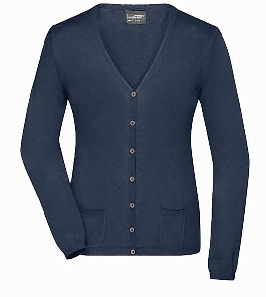 James & Nicholson Cardigan Klassische Damen Strickjacke Ladies' Cardigan JN günstig online kaufen