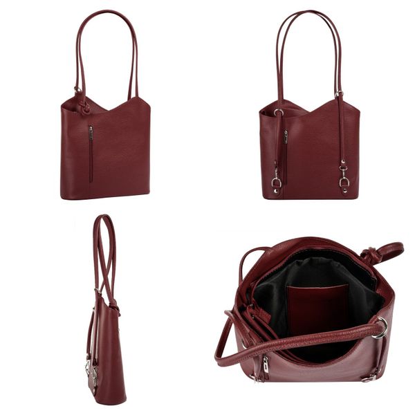 Cluty Cityrucksack echt Leder, Made in Italy günstig online kaufen