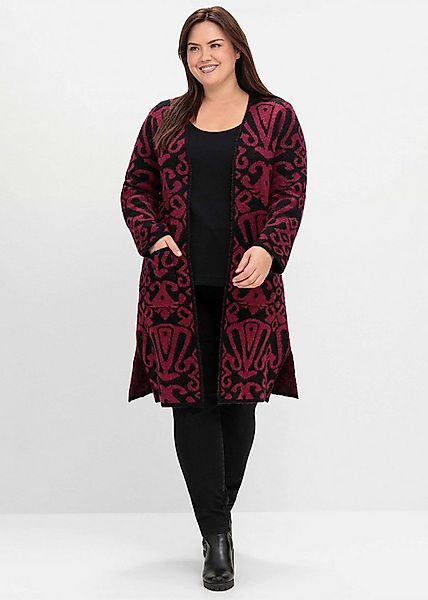 sheego by Joe Browns Strickjacke Longstrickjacke Langarm in offener Form, m günstig online kaufen